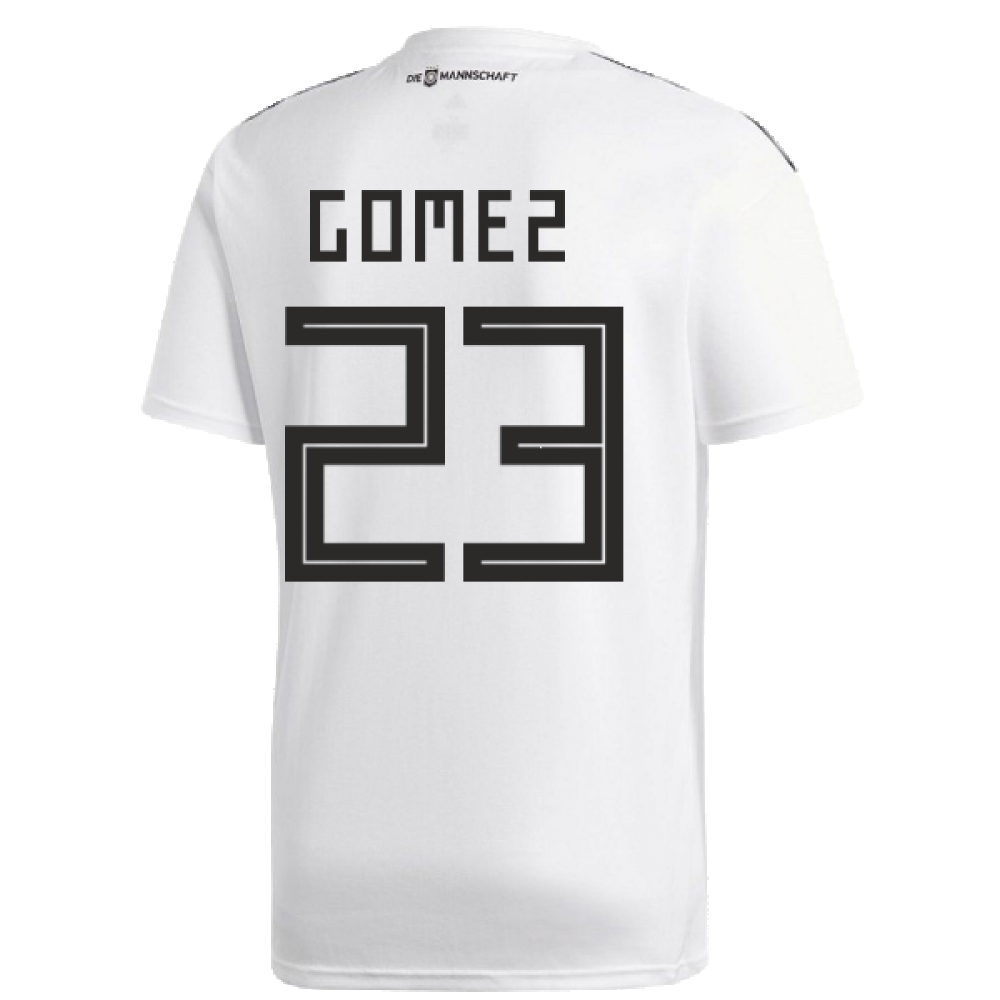 Germany 2018-19 Home Shirt ((Good) M) (Gomez 23)_2