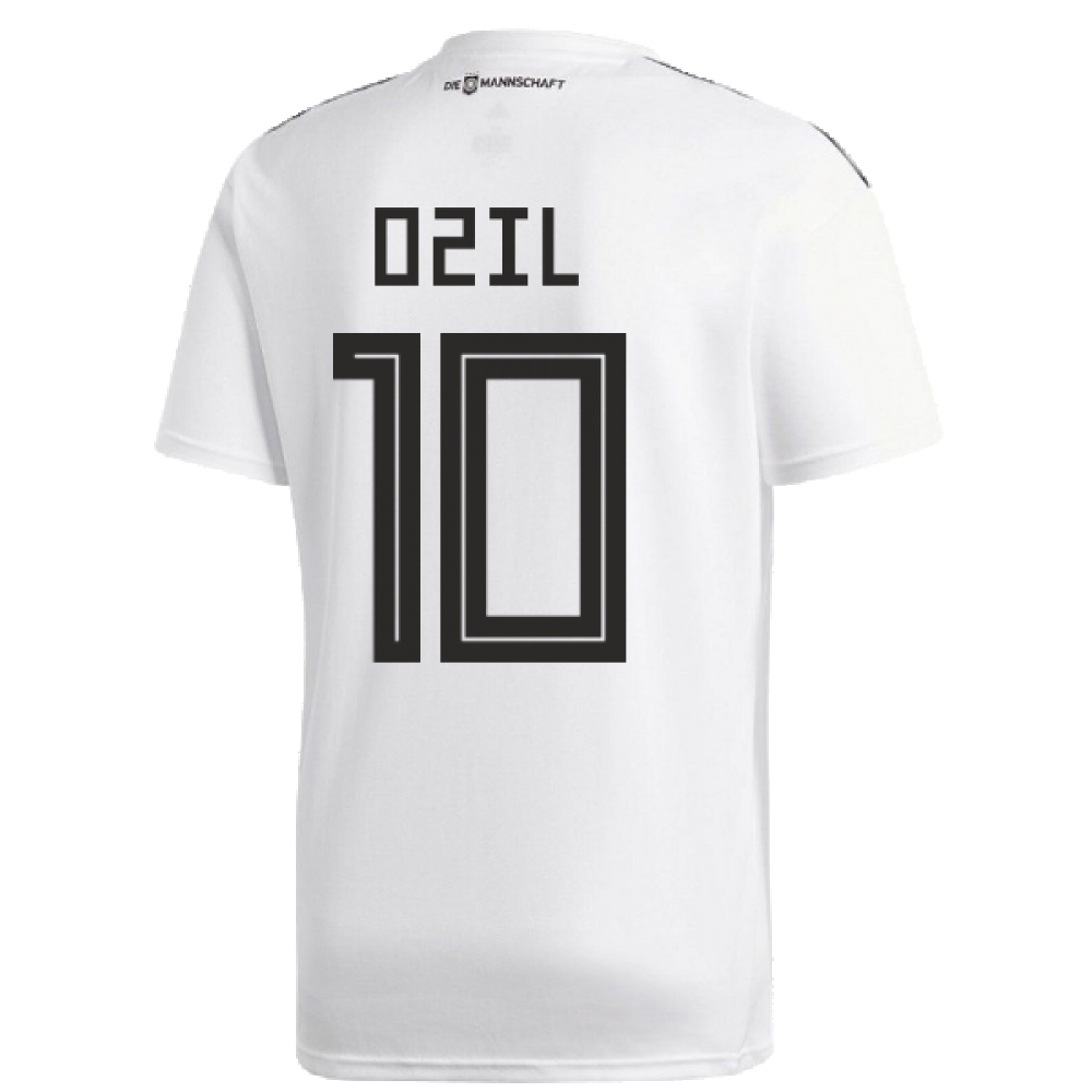 Germany 2018-19 Home Shirt ((Good) M) (Ozil 10)_2