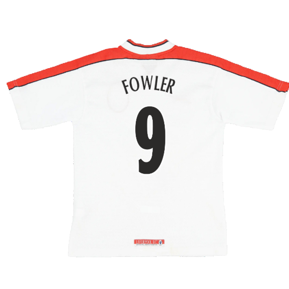 Liverpool 1998-2000 Away Shirt (S) (Excellent) (FOWLER 9)_1