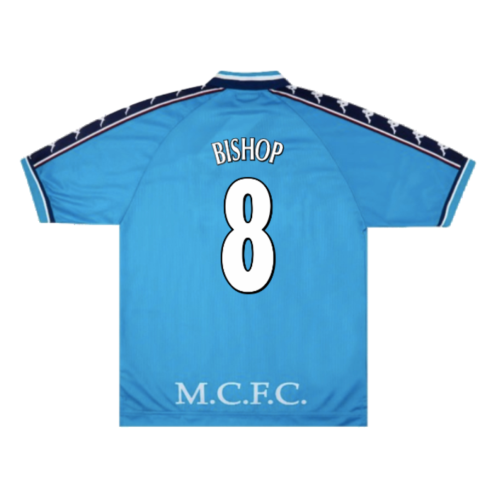 Manchester City 1997-99 Home Shirt (XL) (Excellent) (Bishop 8