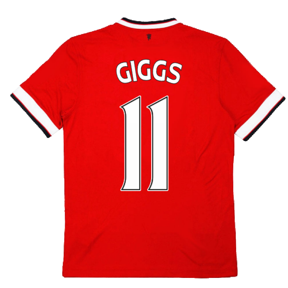 Manchester United 2014-15 Home Shirt ((Excellent) L) (Giggs 11)_2