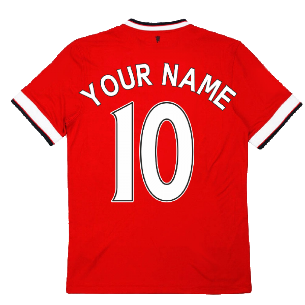 Manchester United 2014-15 Home Shirt ((Excellent) L) (Your Name)_2