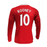 Manchester United 2015-16 Long Sleeve Home Shirt ((Excellent) 4XL) (Rooney 10)_2