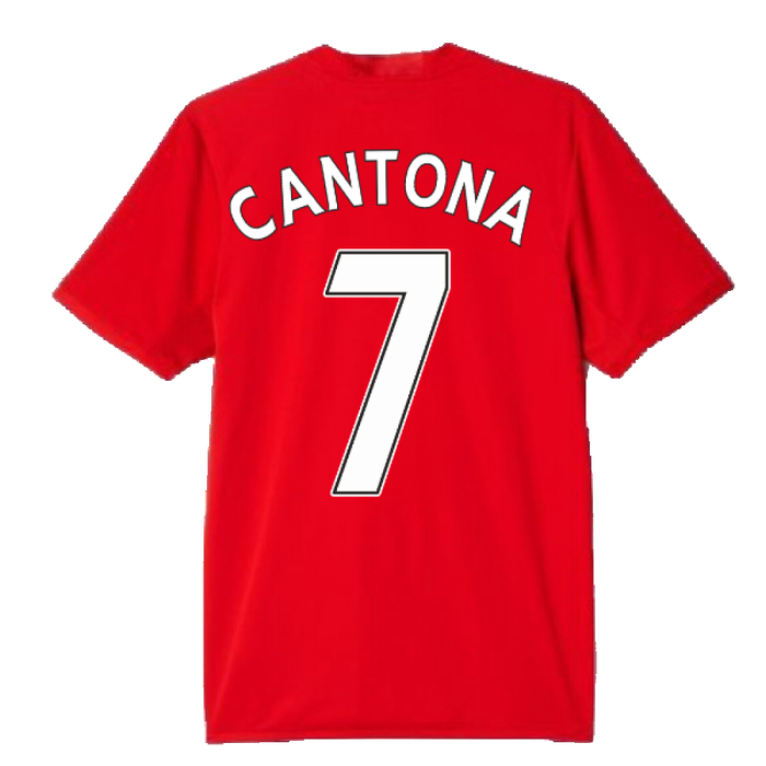 Manchester United 2016-17 Home Shirt ((Excellent) S) (Cantona 7)_2