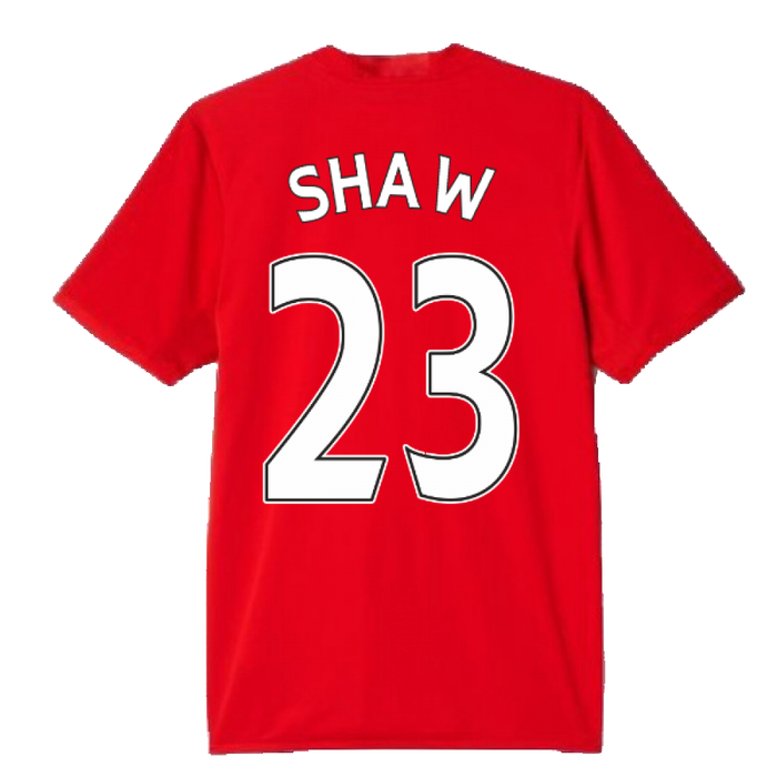 Manchester United 2016-17 Home Shirt ((Excellent) S) (Shaw 23)_2