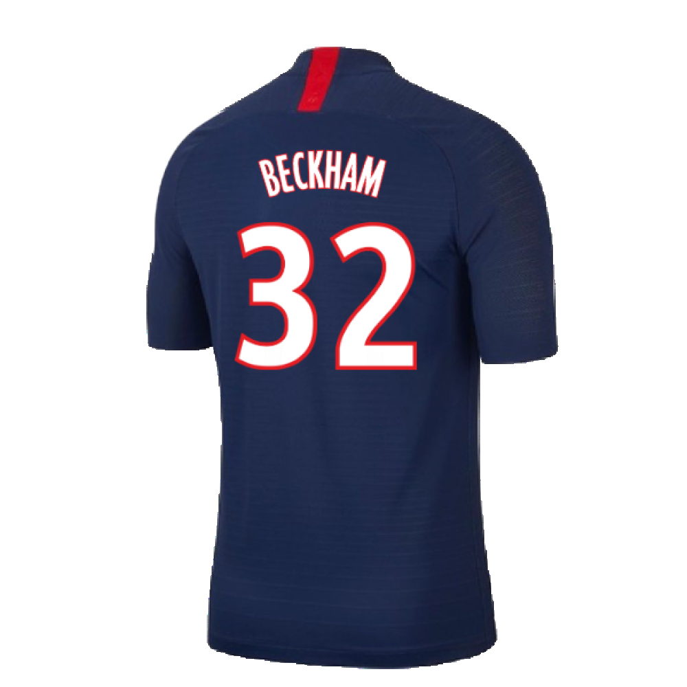 PSG 2019-20 Home Shirt (5-6y) (BNWT) (BECKHAM 32) – Soccer Clasico