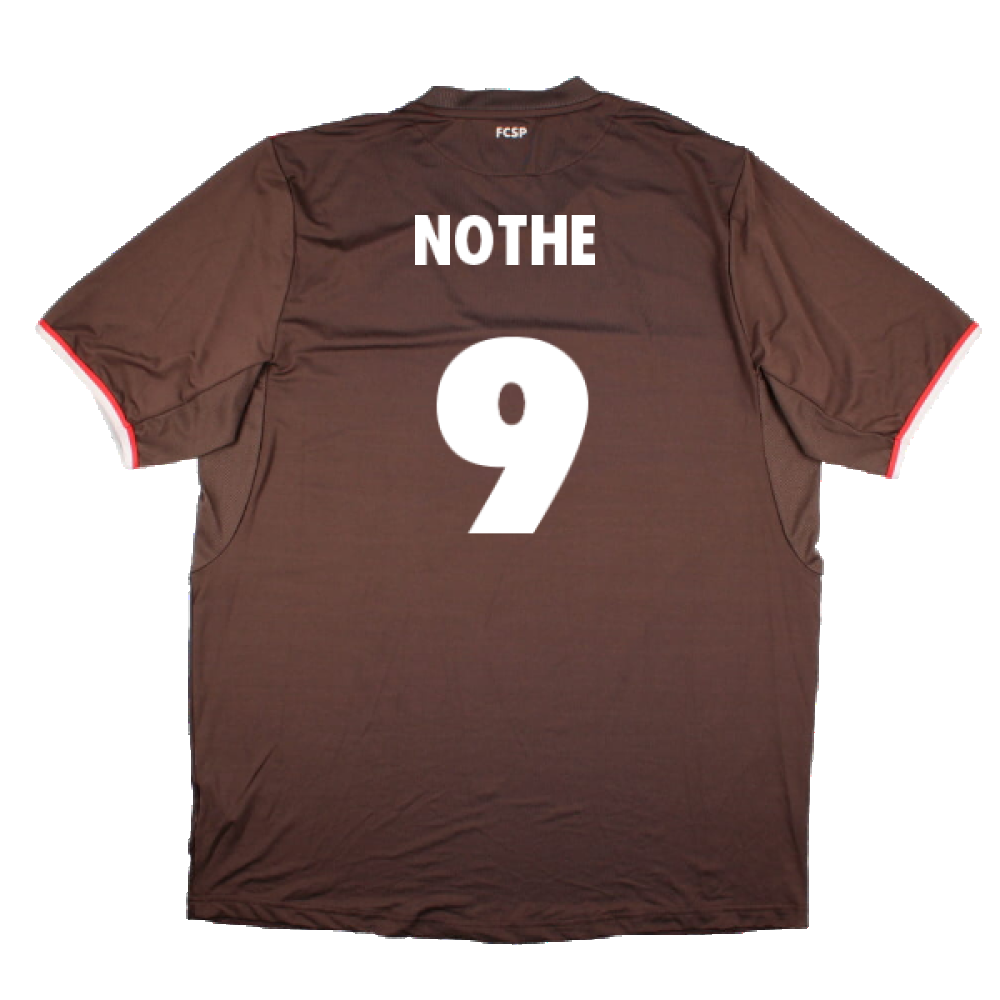 St. Pauli 2013-14 Home Shirt (Sponsorless) (XXL) (Mint) (Nothe 9)_1