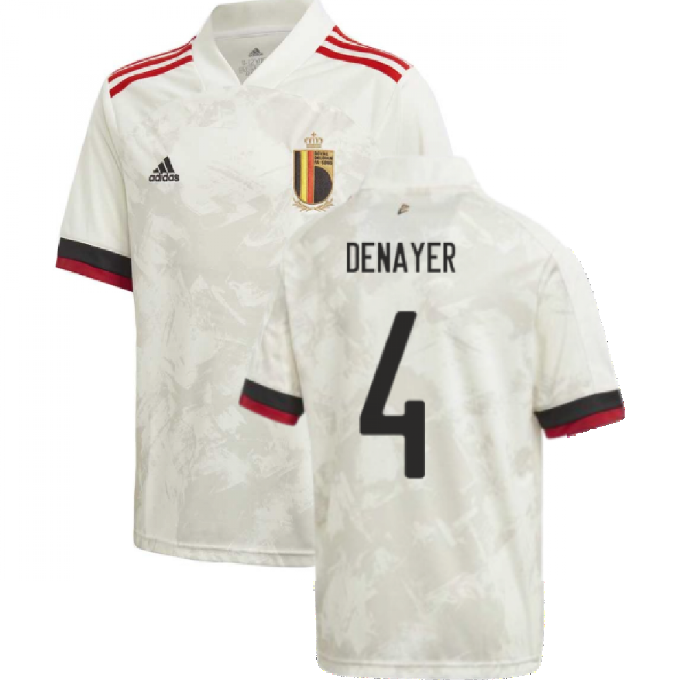 2020-2021 Belgium Away Shirt (Kids) (DENAYER 4)_0