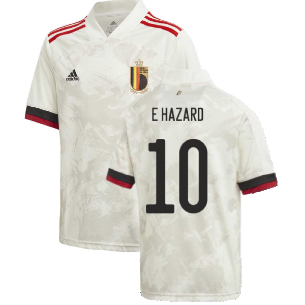 2020-2021 Belgium Away Shirt (Kids) (E HAZARD 10)_0