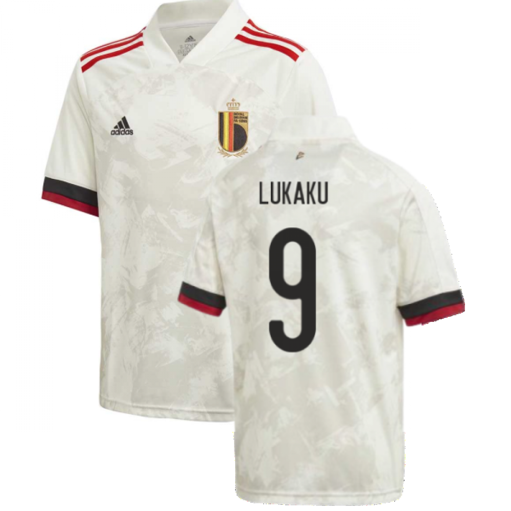 2020-2021 Belgium Away Shirt (Kids) (LUKAKU 9)_0