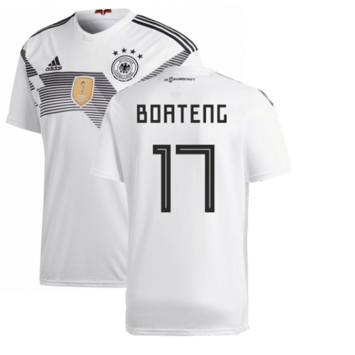 Germany 2018-19 Home Shirt ((Excellent) XL) (Boateng 17)_0