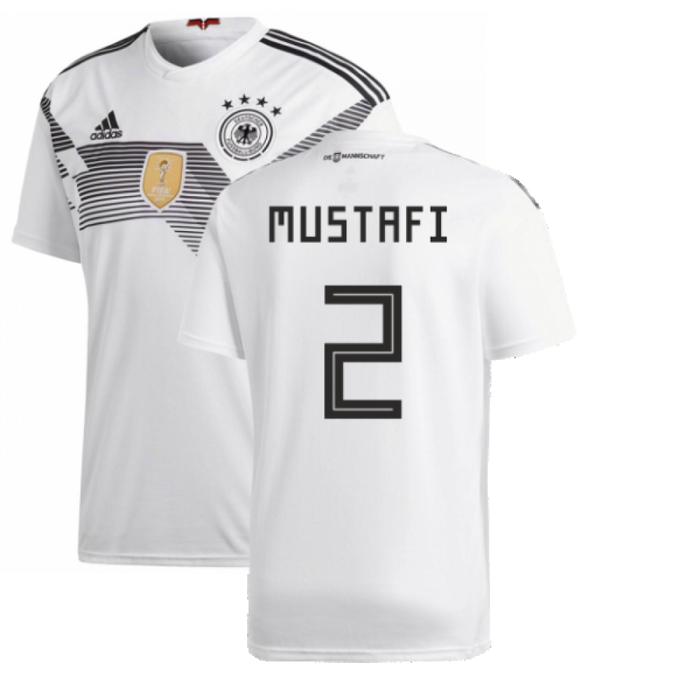 Germany 2018-19 Home Shirt ((Excellent) XL) (Mustafi 2)_0