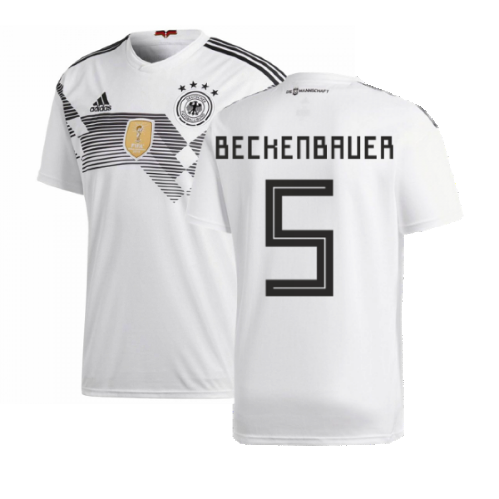 Germany 2018-19 Home Shirt ((Good) M) (Beckenbauer 5)_0