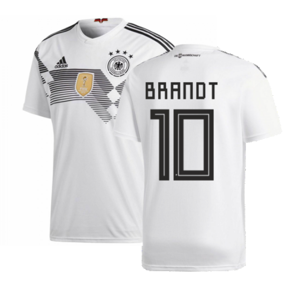 Germany 2018-19 Home Shirt ((Good) M) (Brandt 10)_0