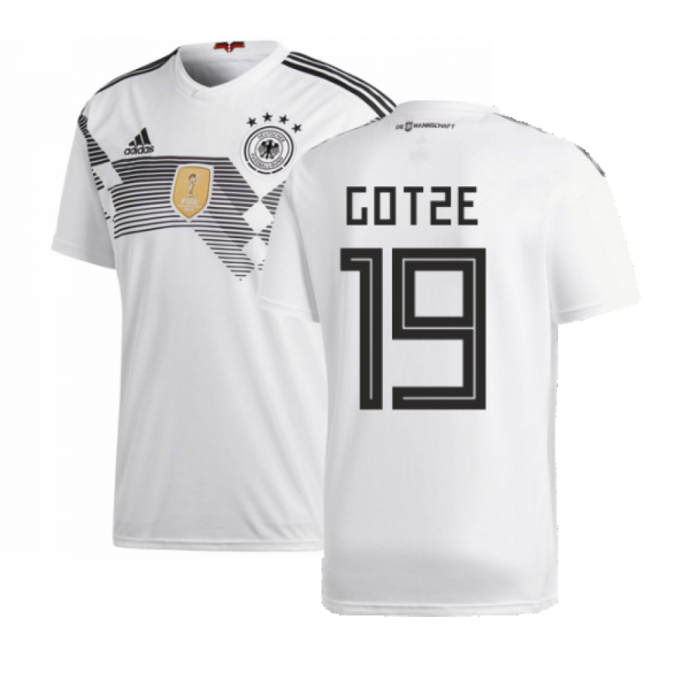 Germany 2018-19 Home Shirt ((Good) M) (Gotze 19)_0
