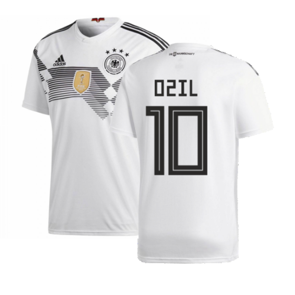 Germany 2018-19 Home Shirt ((Good) M) (Ozil 10)_0