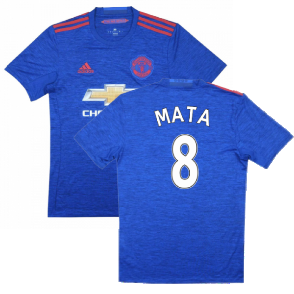 Manchester United 2016-17 Away Shirt ((Excellent) M) (Mata 8)_0
