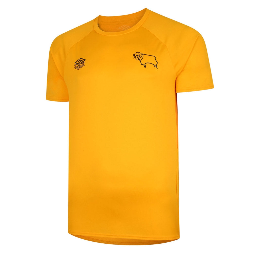 2021-2022 Derby County Training Jersey (Gold)_0