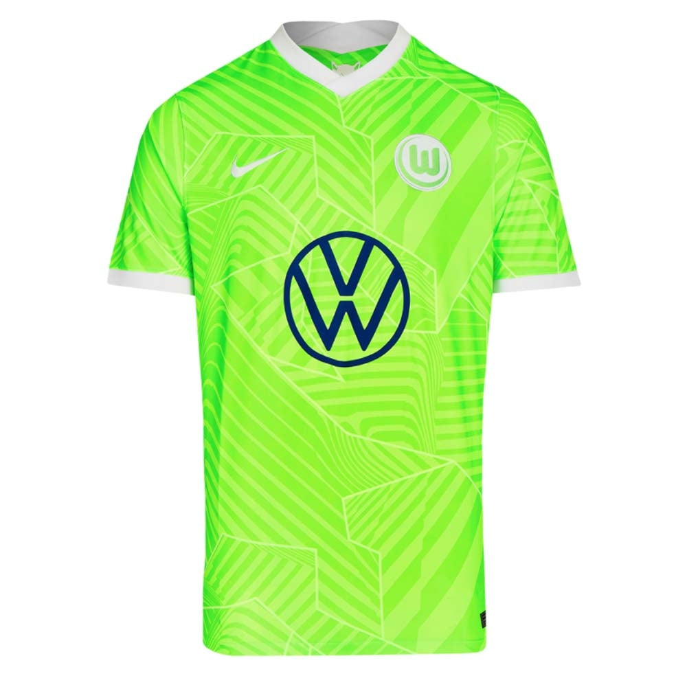 2021-2022 Wolfsburg Home Shirt (Kids)_0