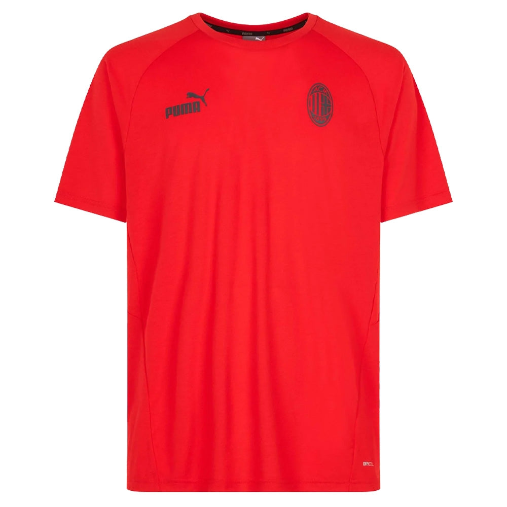 2022-2023 AC Milan Casuals Tee (Red)_0