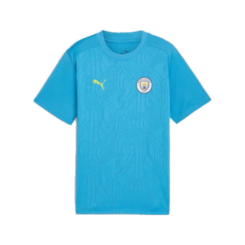 2024-2025 Man City Training Shirt (Magic Blue) - Kids_0