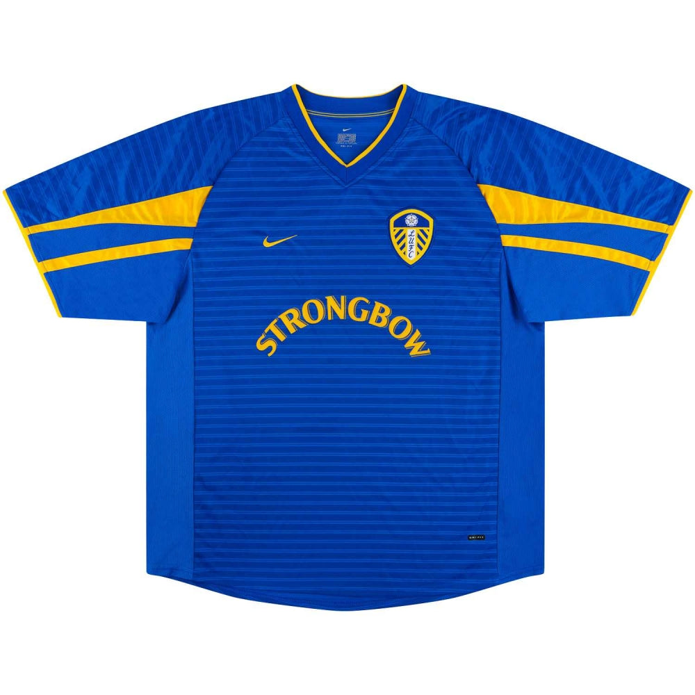 Leeds United 2001-03 Away Shirt Size XL ((Very Good) XL)_0