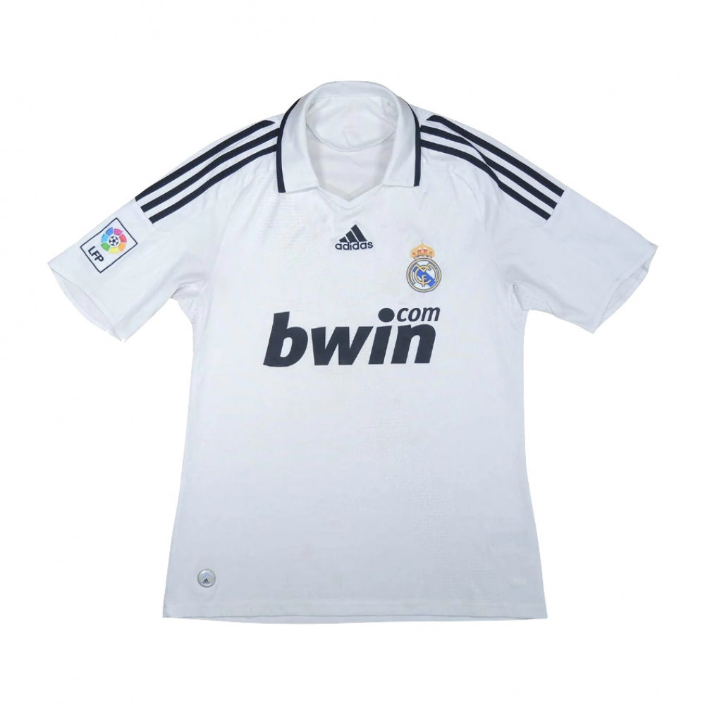 Real Madrid 2008-09 Home Shirt ((Very Good) XL)_0
