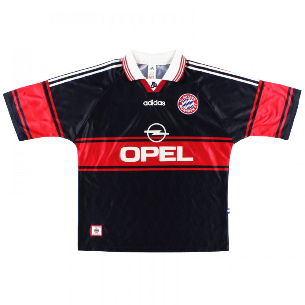 Bayern Munich 1997-99 Home Shirt #7 Scholl ((Good) XL)_1