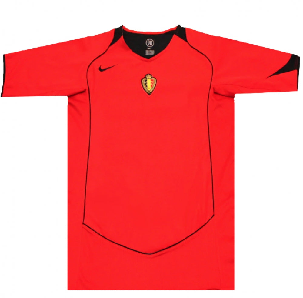 Belgium 2004-05 Home Shirt ((Excellent) XL)_0