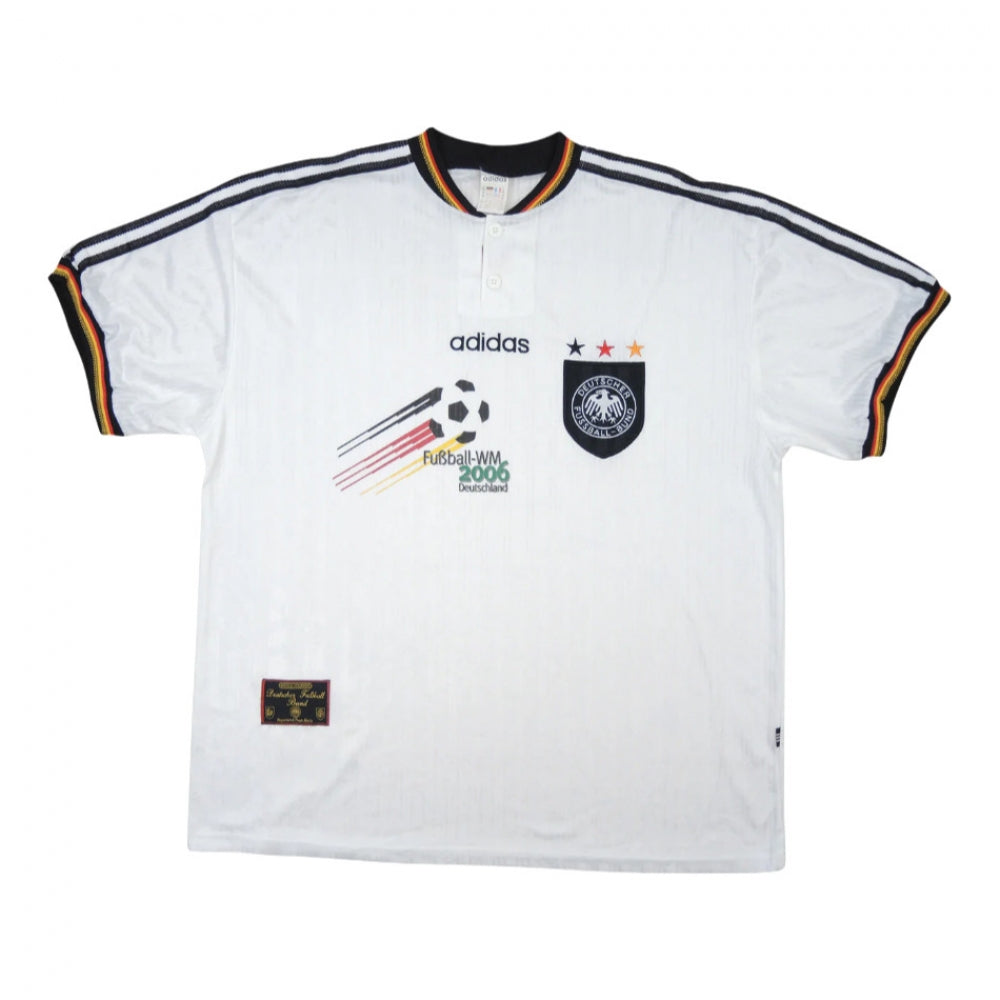 Germany 1996-98 Home Shirt ((Excellent) S)_0