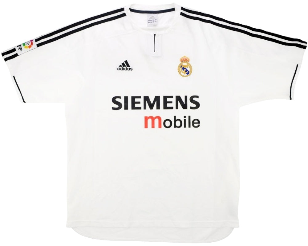 Real Madrid 2003-04 Home Shirt ((Very Good) S)_0