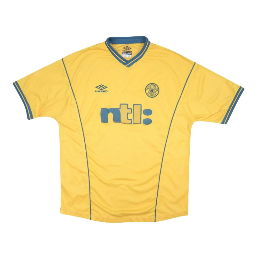 Celtic 2000-01 Away Shirt ((Excellent) L)_0