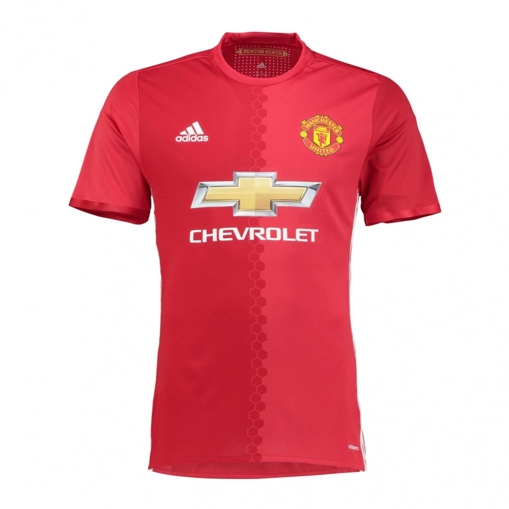 Manchester United 2016-17 Home Shirt ((Excellent) S) (Best 7)_3