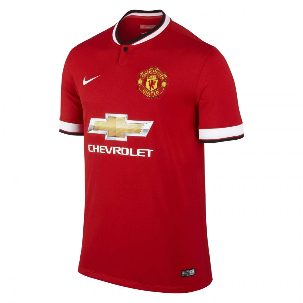 Manchester United 2014-15 Home Shirt ((Excellent) L) (Carrick 16)_3