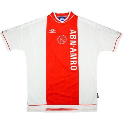 Ajax 1999-00 Home Shirt ((Excellent) M)_0