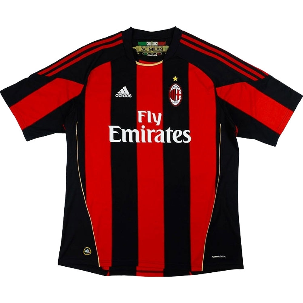 AC Milan 2010-11 Home Shirt ((Excellent) XL)_0