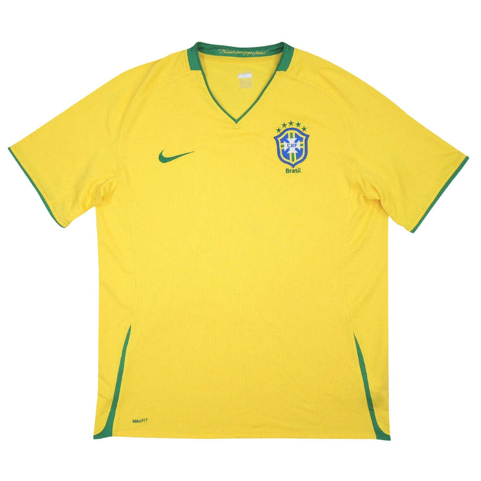 Brazil 2008-10 Home Shirt ((Excellent) S)_0