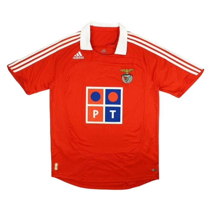 Benfica 2007-08 Home Shirt ((Very Good) M)_0