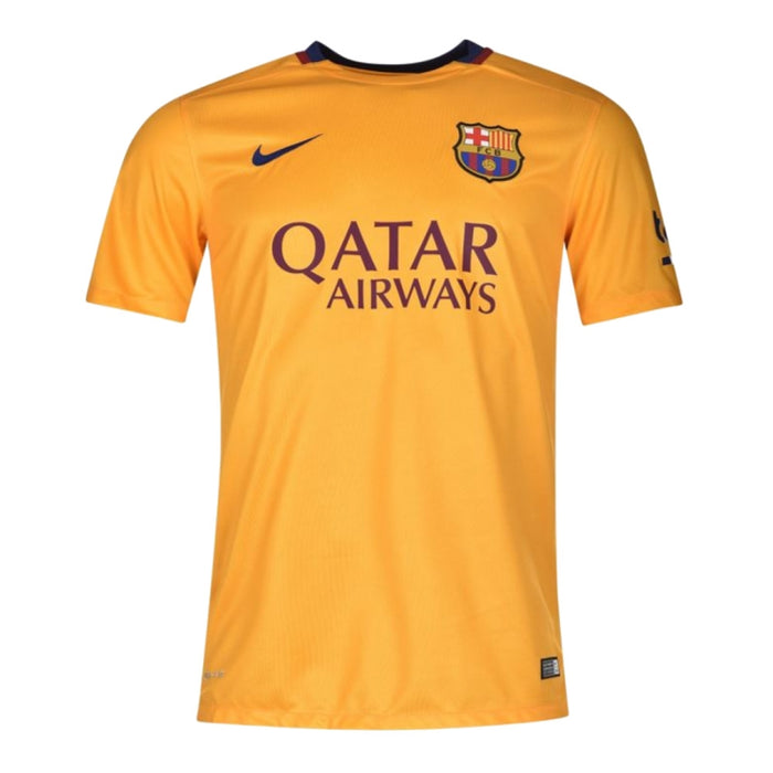 Barcelona 2015-16 Away Shirt ((Excellent) M)_0