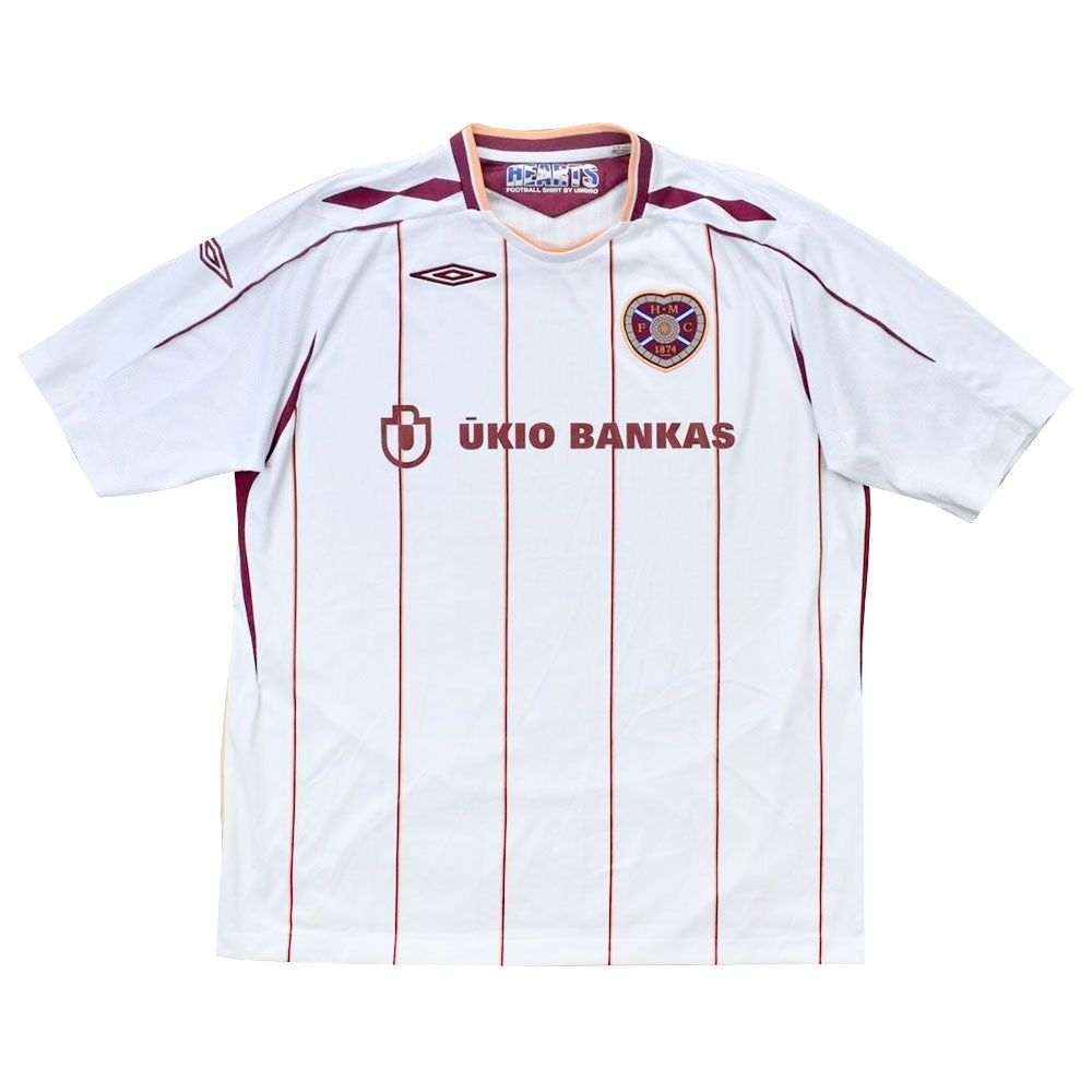 Hearts 2007-08 Away Shirt ((Excellent) L)_0