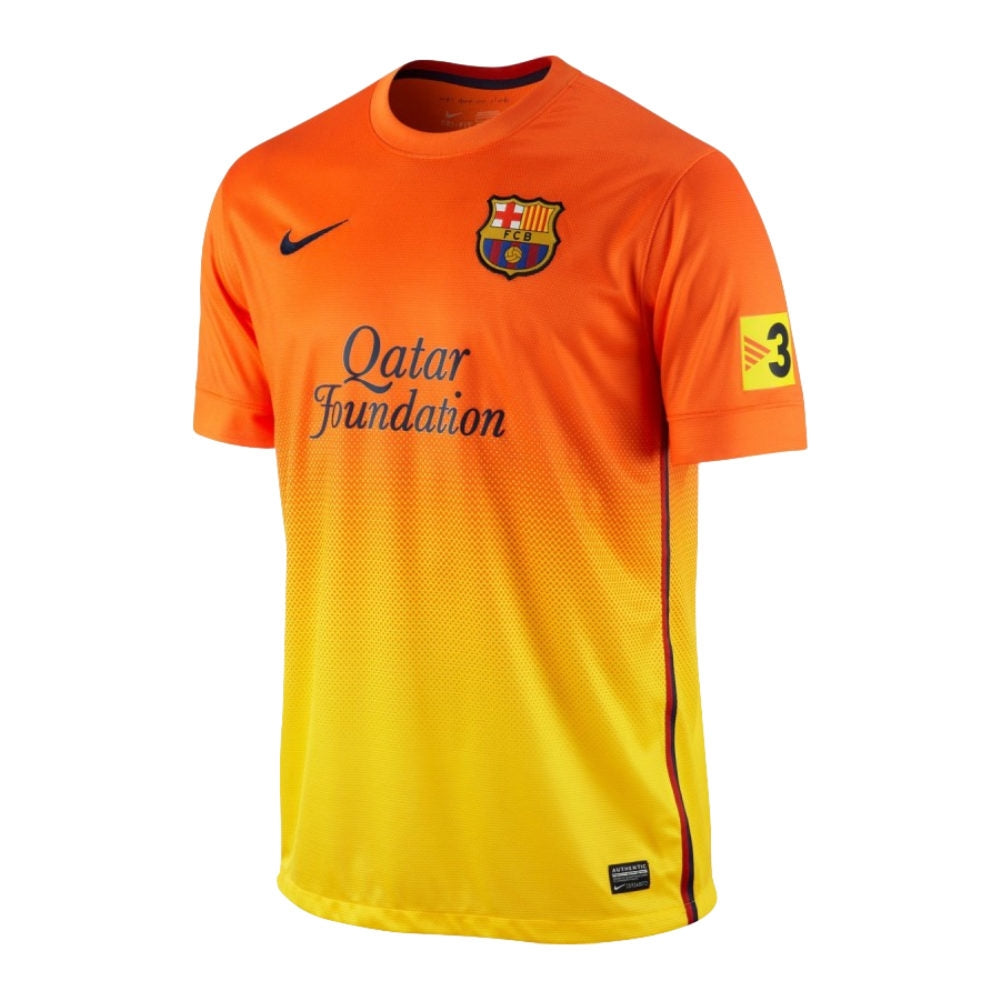 Barcelona 2012-13 Away Shirt ((Good) XL)_0