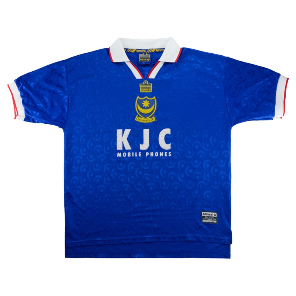 Portsmouth 1997-99 Home Shirt ((Excellent) XXL)_0