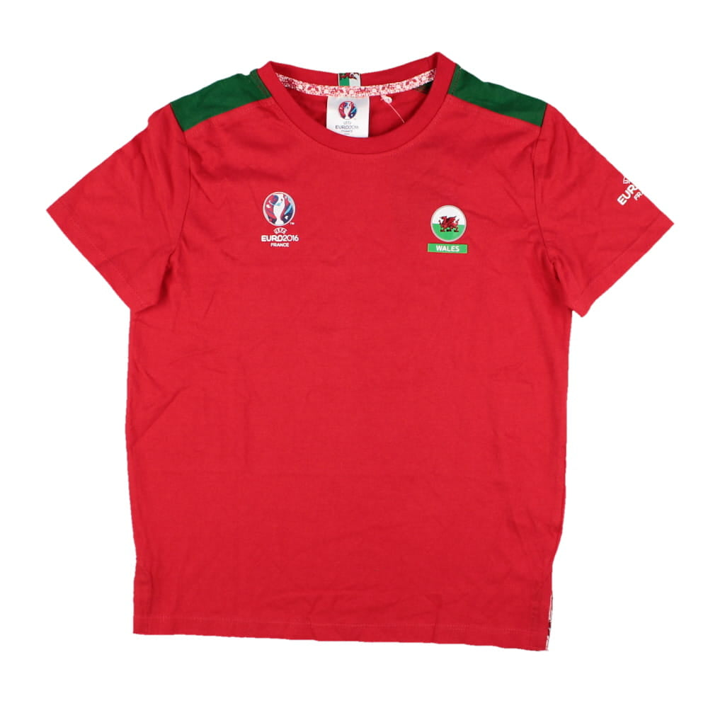 Wales 2016-17 T-Shirt (7-8y) (Excellent)_0