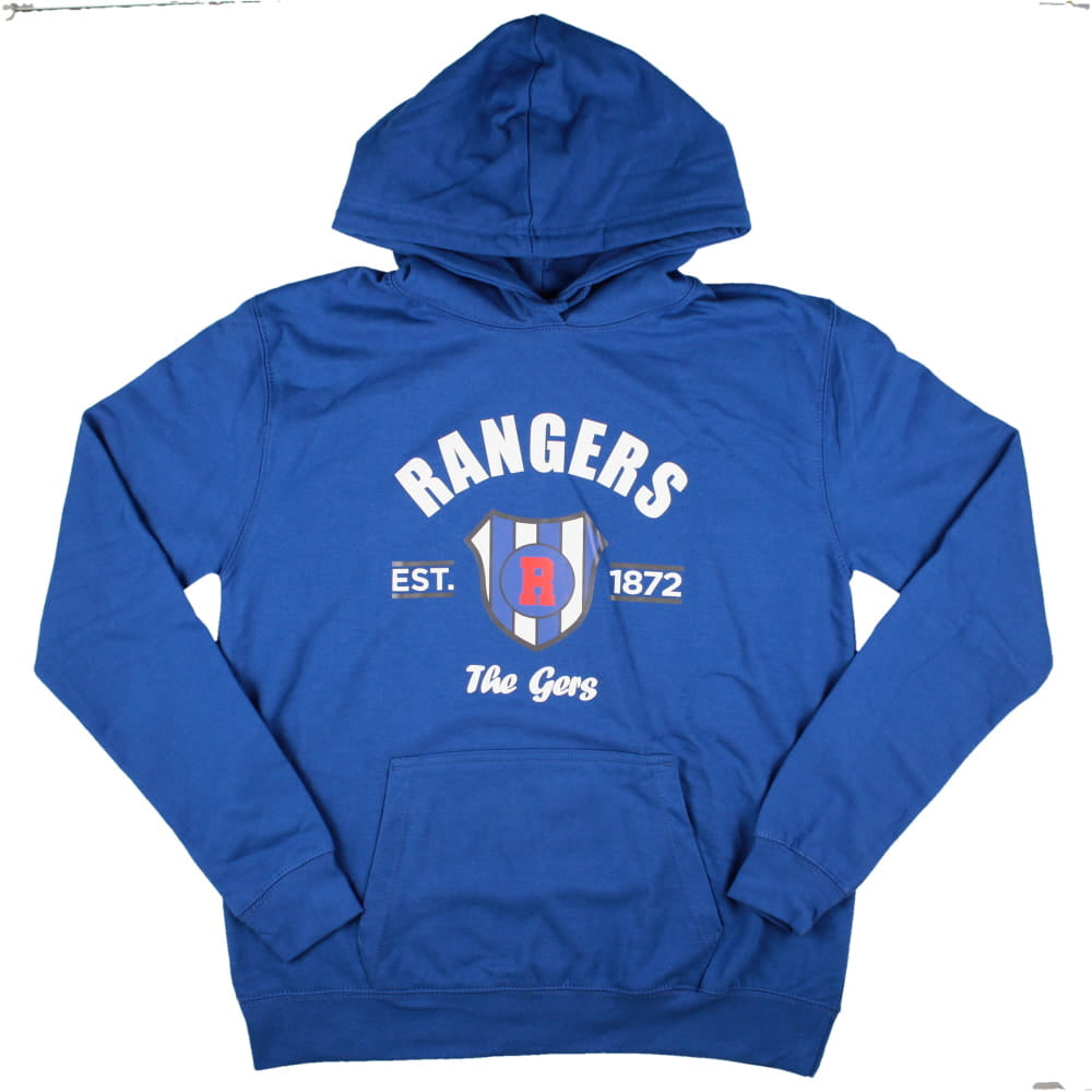 Rangers Established Hoody (Blue) (L) (Excellent)_0