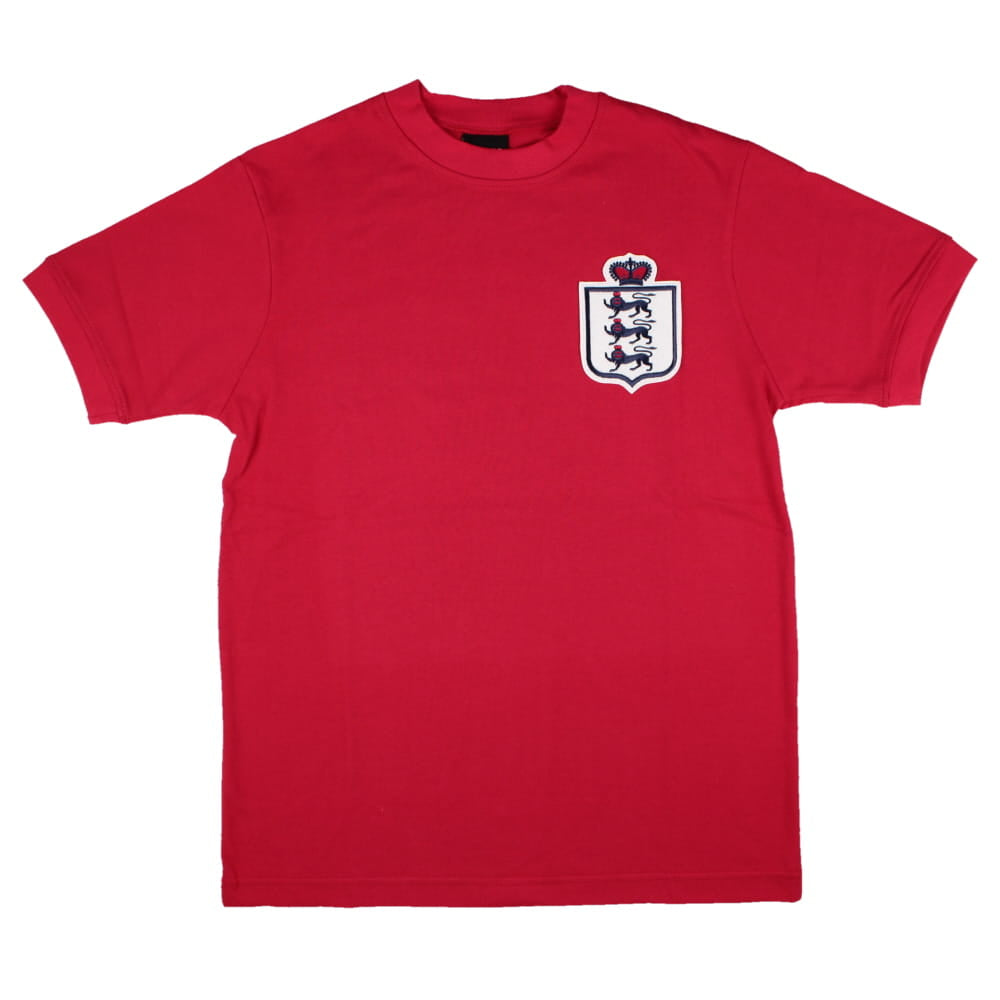 England Retro Red Away Shirt (M) Rooney #10 (Excellent)_1