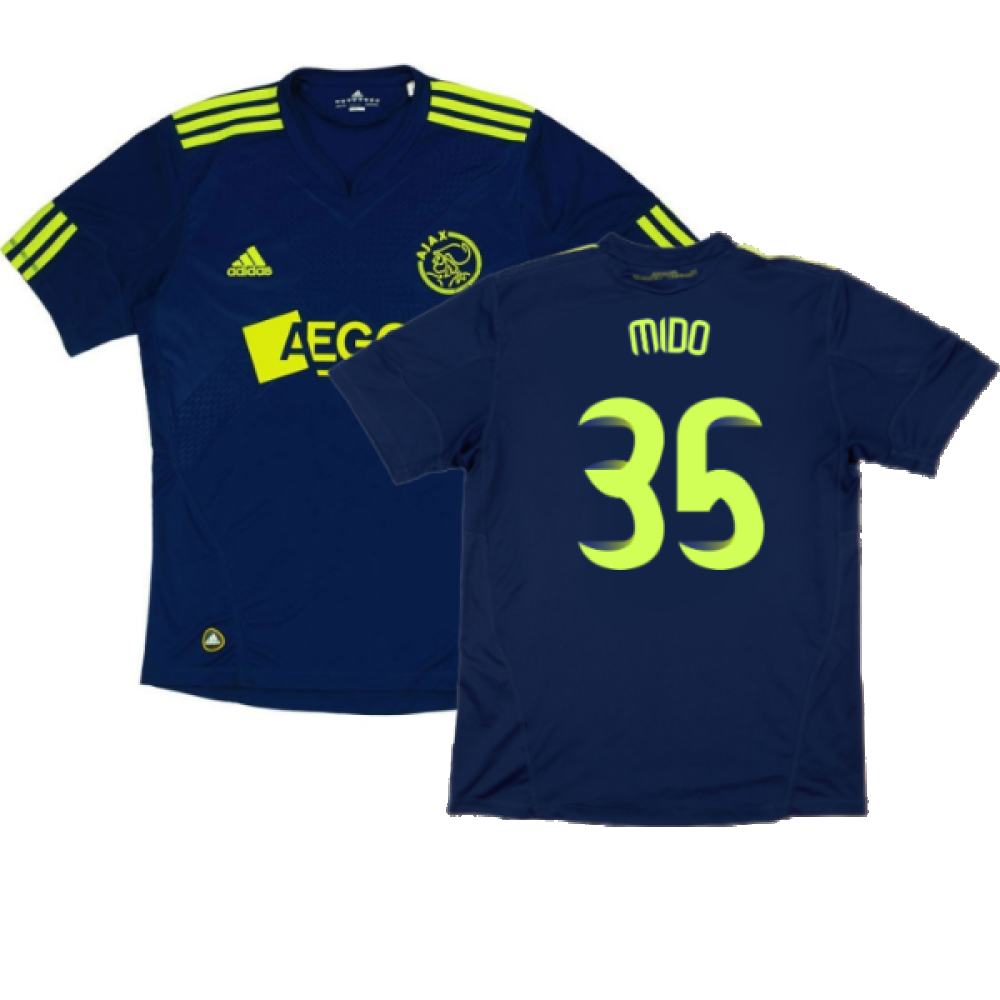 Ajax 2010-11 Away Shirt (XL) (Excellent) (Mido 35)_0