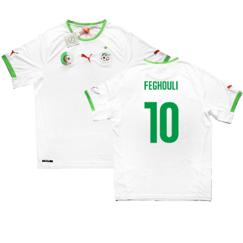 Algeria 2014-15 Home Shirt (M) (Feghouli 10) (Fair)_0
