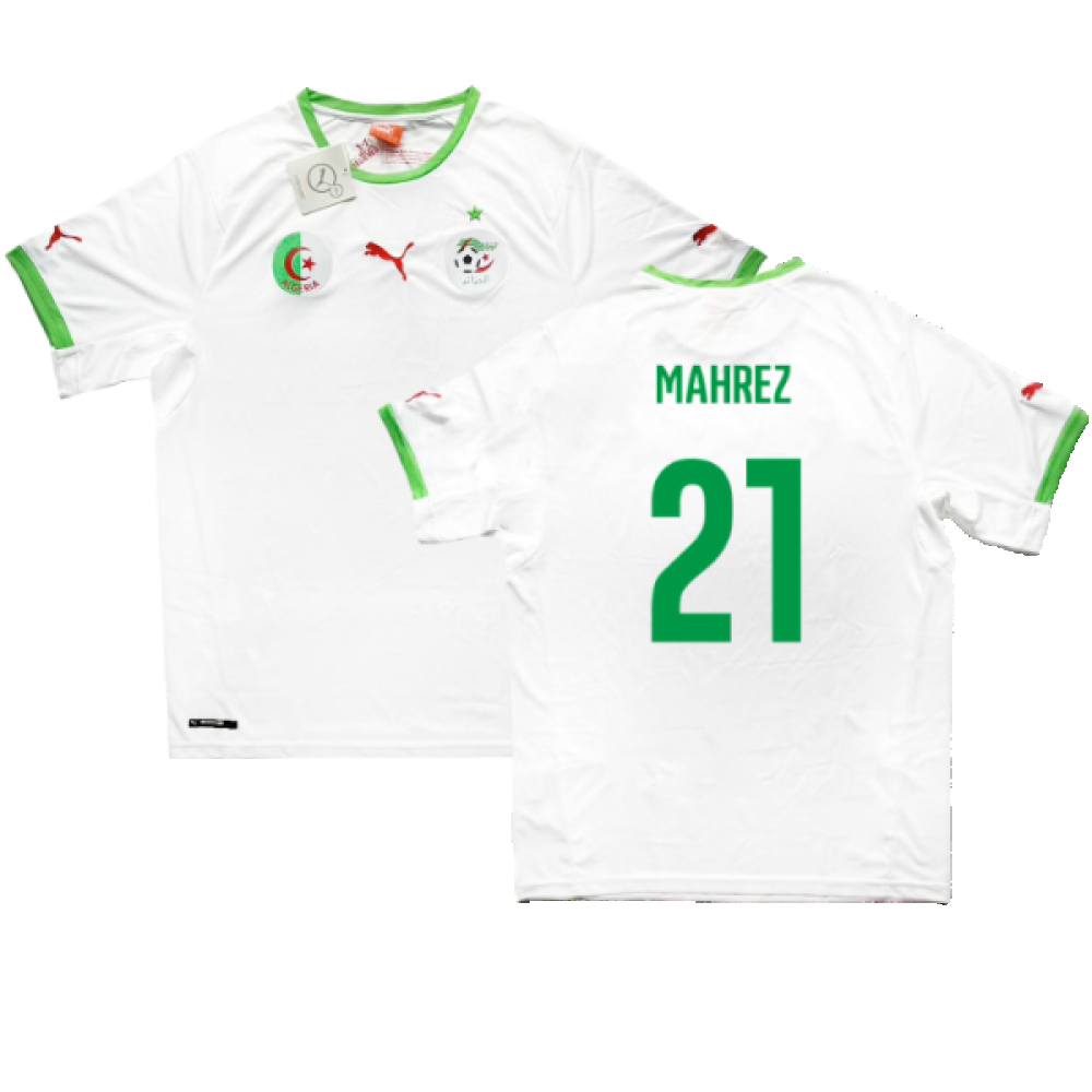 Algeria 2014-15 Home Shirt (M) (Mahrez 21) (Fair)_0