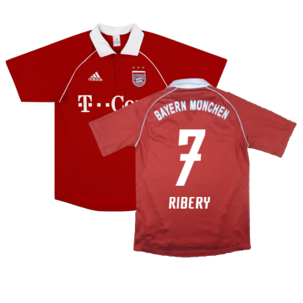 Bayern Munich 2005-06 Home Shirt (XL) (Mint) (Ribery 7)_0