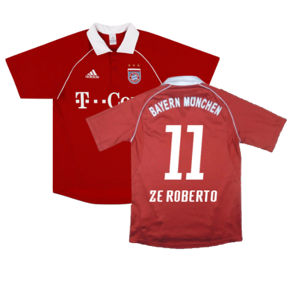 Bayern Munich 2005-06 Home Shirt (XL) (Mint) (Ze Roberto 11 Bayern Munich 2005-06 Home Shirt (XL) (Mint) (Ze Roberto 11